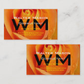 コンサルタント独自の簡単汎用 名刺 (正面/裏面)