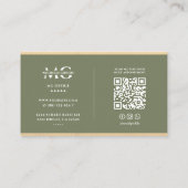 コンサルタント・カウンセラー・コンサルティング・セージエレガント 名刺 (裏面)