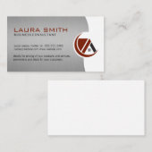 コンサルタント |企業の | |不動産仲介業者 名刺 (正面/裏面)