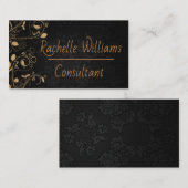 コンサルタント 名刺 (正面/裏面)