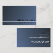 コンサルタント-名刺 名刺 (正面/裏面)