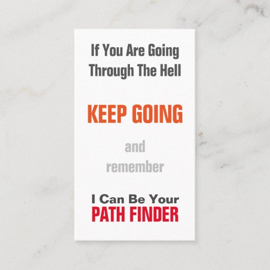 コンサルティング業 名刺 (正面)