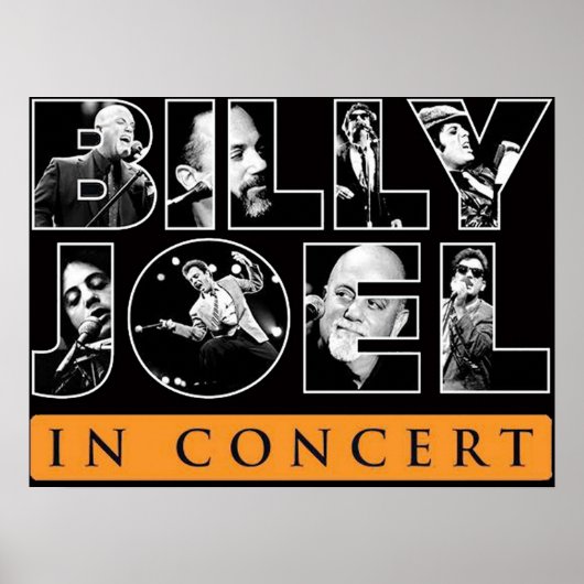 コンサートでジョエル ポスター (正面)