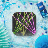 コンサートとフェスティバルレーザーデザイン ペーパープレート (パーティー)