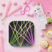 コンサートとフェスティバルレーザーデザイン ペーパープレート (パーティー)