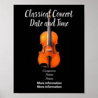 コンサートのポスターカスタマイズ ポスター