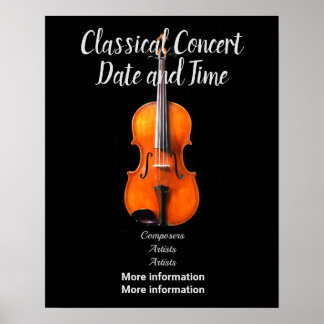 コンサートのポスターカスタマイズ ポスター