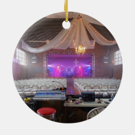 コンサートの準備 セラミックオーナメント (裏面)