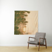 コンサートの観衆 – レトロスタイルフォトコンサート、crowd、 タペストリー (インサイチュ(横))