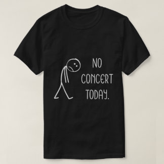コンサートはお休み ファニーマッスルシャツ Tシャツ