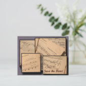 コンサートまたはリサイタル日付ポストカードの保存 案内ポストカード (スタンド正面)