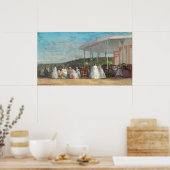 コンサートアットザカジノユージェーンブダンファインアート ポスター (キッチン)