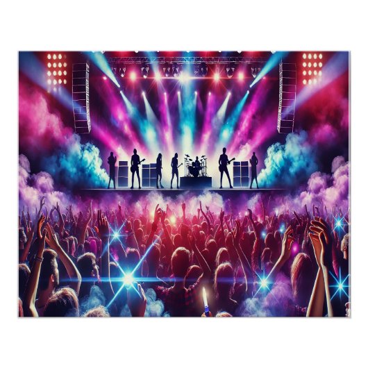 🎸コンサートエクスペリエンスを画面に表示!🎸 ポスター (正面)