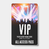 コンサートオールアクセスイベントVIP バッジ (正面)