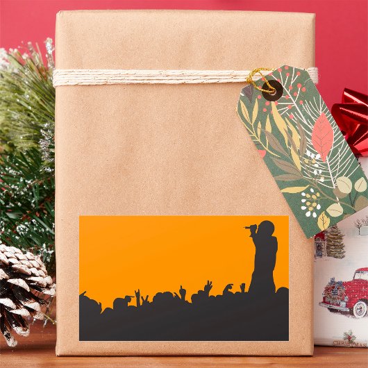 コンサートクラウドステッカー 長方形シール