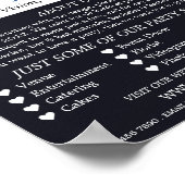 コンサートクラウド、パーティー広告イベントプランナー ポスター (角)