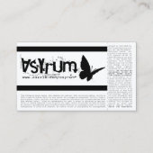 コンサートチケット 名刺 (裏面)