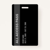 コンサートパスミュージックモダンフェスティバルVIPバッジ バッジ (裏面)