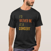 コンサートプレミアムの方が好きだ Tシャツ (正面)