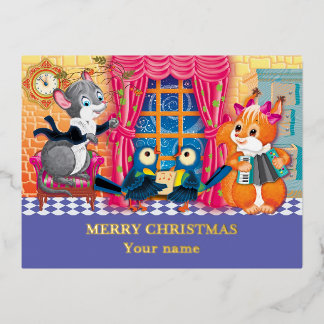 コンサートヤング・アニマル 箔シーズンポストカード