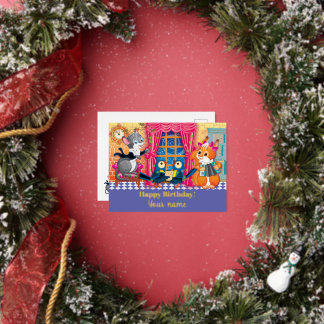 コンサートヤング・アニマル 箔シーズンポストカード