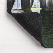 コンサートリーウォーターセントラルパークボートポンドニューヨーク マウスパッド (コーナー)