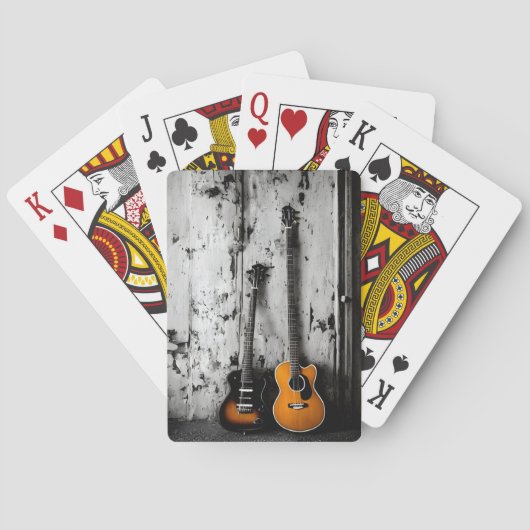 コンサート前に トランプ (裏面)