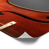 コンサート弦楽四重奏ヴァイオリンのリサイタル ポスター (角)