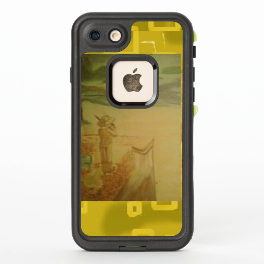 コンサート抽象芸術ケース LifeProof iPhoneケース (裏面)