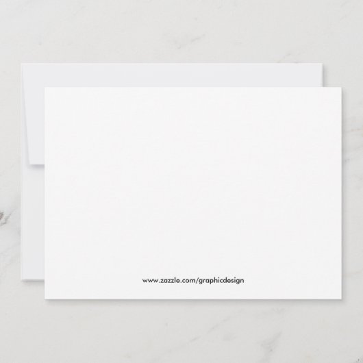 コンサート音楽 招待状 (裏面)