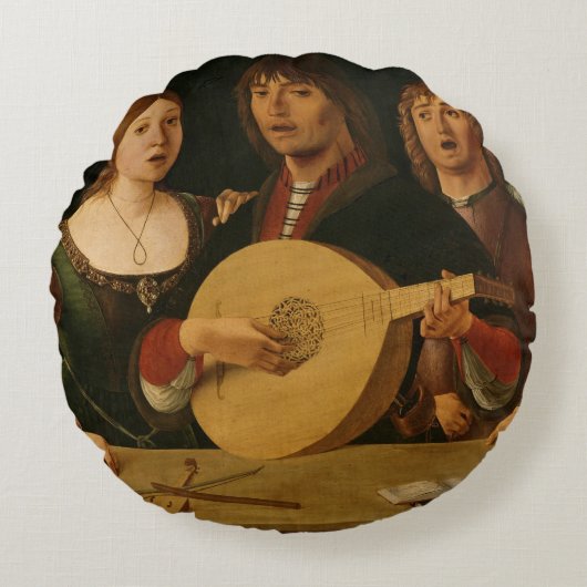 コンサート2 ラウンドクッション (正面)