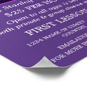 コンサート・クラウドボーカリスト・レッス広告ズ ポスター (角)