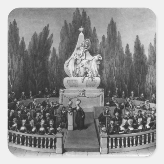 コンサート スクエアシール (正面)