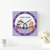 コンサート スクエア壁時計 (ホーム)