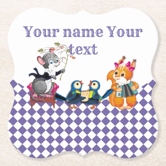 コンサート ペーパーコースター (正面)