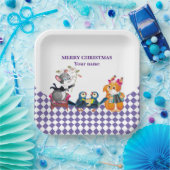 コンサート ヤング アニマル ペーパープレート (パーティー)