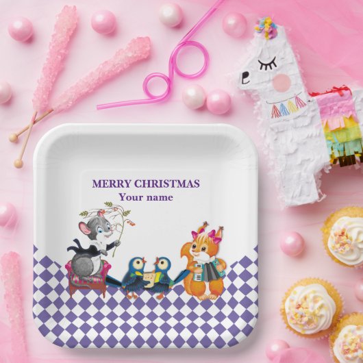 コンサート ヤング アニマル ペーパープレート (パーティー)