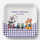 コンサート ヤング アニマル ペーパープレート (正面)