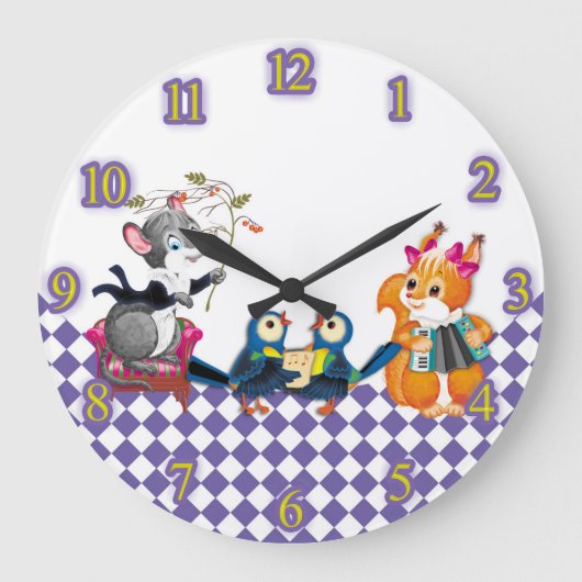 コンサート ラージ壁時計 (正面)