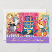 コンサート 招待状 (正面)