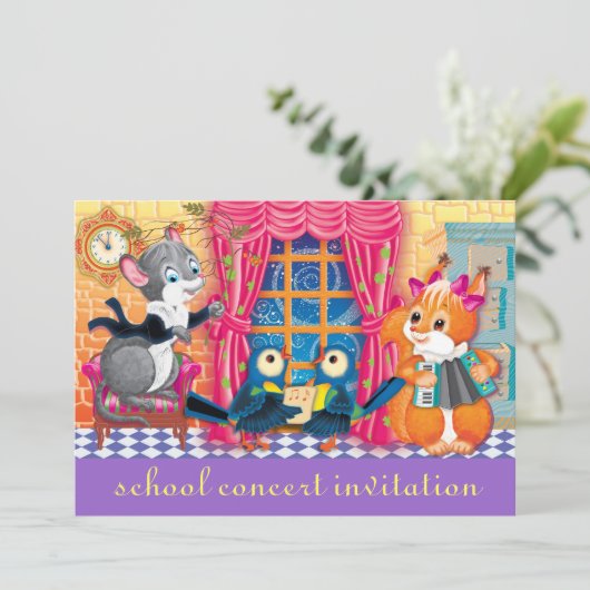 コンサート 招待状 (スタンド正面)