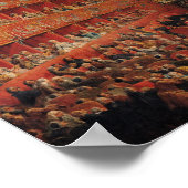 コンサ与えートバイ(鳥)ショウジョウコウカンチョウ・デ・ラ・ロヘフーコー ポスター (角)