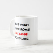 コンシェルジュ素晴らし、 コーヒーマグカップ (正面左)