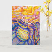 コンシュの女王 カード (黄色い花)