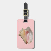 コンシュの貝殻のバッグのラベル ラゲッジタグ (正面縦)