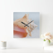 コンシュの貝|フロリダ スクエア壁時計 (ホーム)