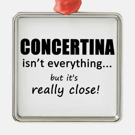 コンシーナは全てではない メタルオーナメント (正面)