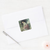 コンジットで女の子 スクエアシール (封筒)