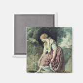 コンジットで女の子 マグネット (正面/裏面)