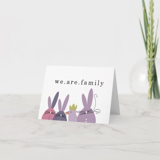 コンジュアル養子縁組カード カード (正面)